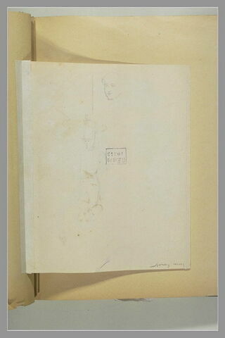 Esquisse d'une tête de femme, image 2/2