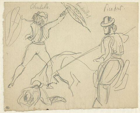 Etudes de torero et de picador, image 1/2