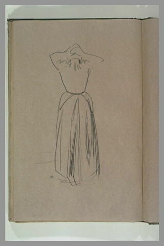 Homme en habit, de dos, image 1/1