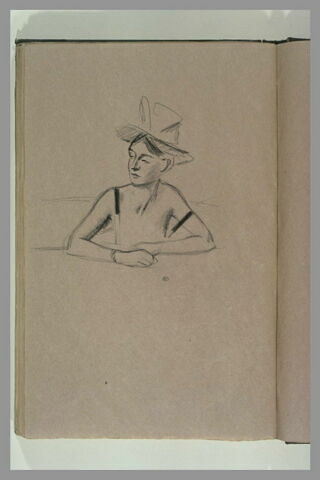 Femme accoudée, image 1/1