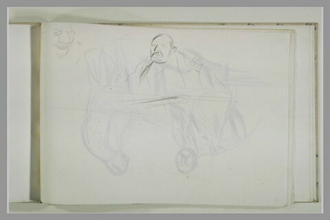 Deux bustes d'hommes, image 1/1