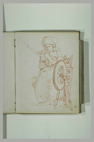 Bretonne filant, vue de face, image 1/1