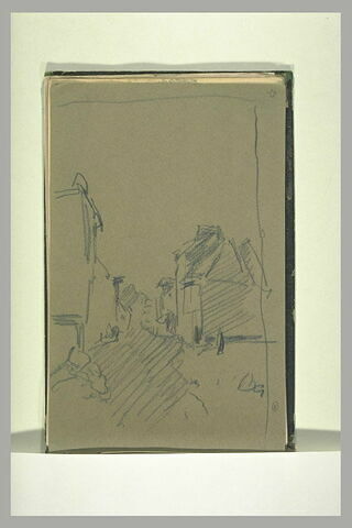 Rue bordée de maisons, image 1/1