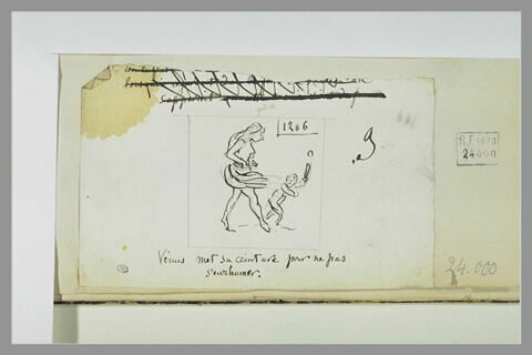 Caricature : Vénus et l'Amour, image 1/1