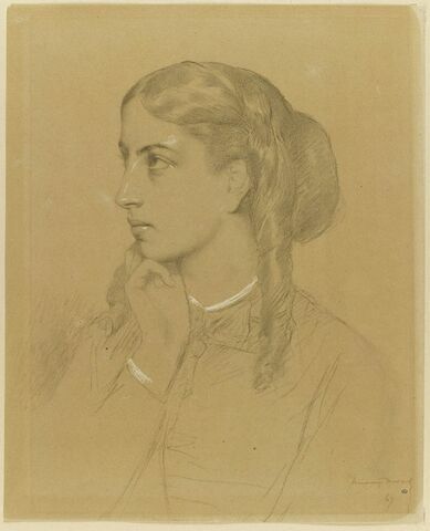 Portrait de la comtesse d'Etchégoyen, jeune