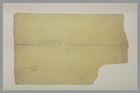 Côtes vues du large : île de Santorin ; figure, image 1/1