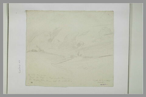 Paysage sommaire avec des nuages, image 1/1