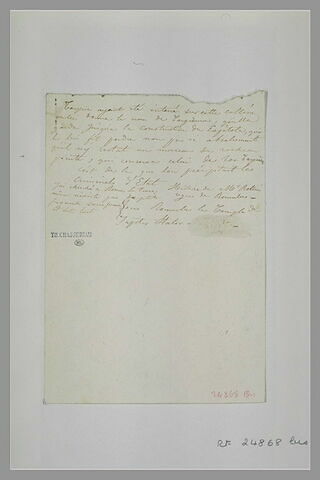 Note manuscrite