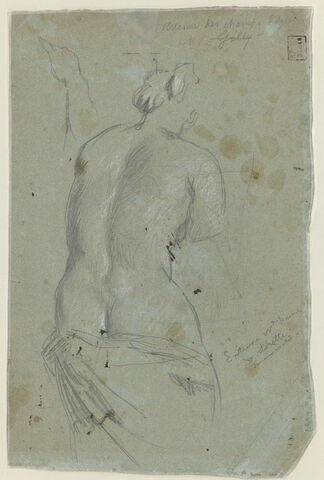 Femme mi-nue, de dos : Vénus de Milo, image 1/2