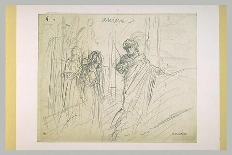 'Arrière' : Othello repoussant Desdémone devant Emilia, image 1/1