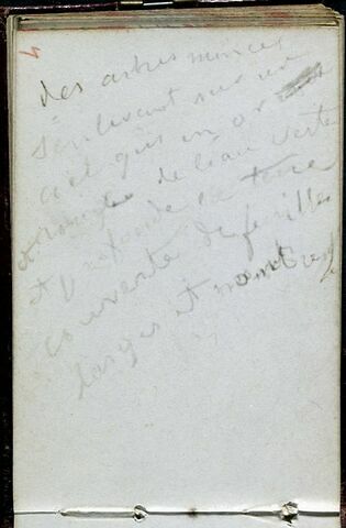 Note manuscrite, image 1/1