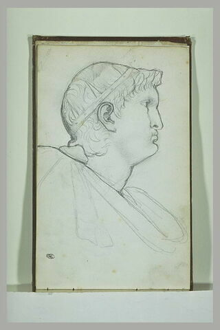 Copie d'aprés l'antique portrait sculpté de l'empereur Néron, image 1/1