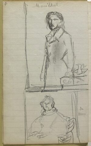 Croquis ; annotations manuscrites, image 1/1