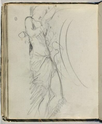 Personnage debout d'après l'antique, image 1/1