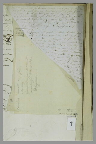 Texte manuscrit, image 2/2