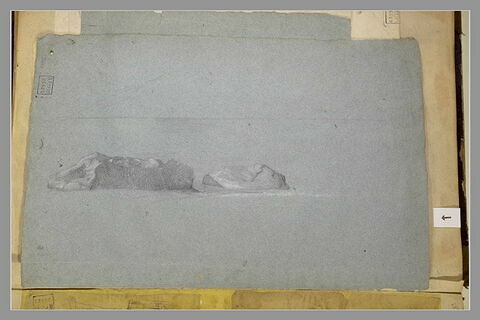 Etudes de rochers, dans la mer, image 2/2
