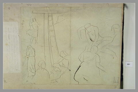 Etudes d'après une Descente de Croix, image 2/2