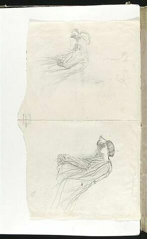 Femme agenouillée, image 1/2