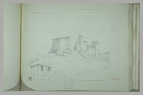 Rome : construction fortifiée sur une colline, Fabrique de Poussin, image 1/1
