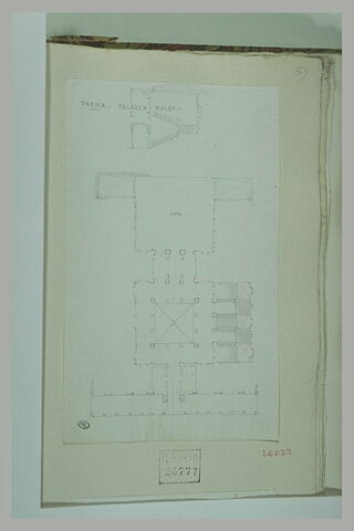 Parme : Palazzo Poldi ; plans