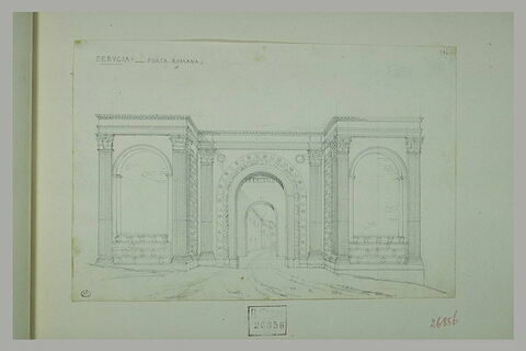 Pérouse : Porte Romaine, image 1/1