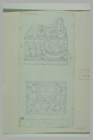 Volterra : tombeaux étrusques du musée, image 1/1