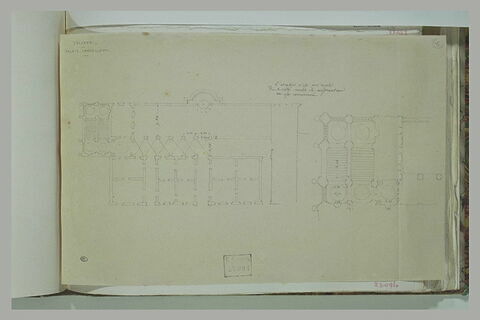 Plan du Palazzo Lancellotti à Velletri, image 1/1
