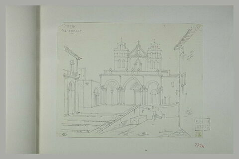 Sessa : façade de la cathédrale, image 1/1