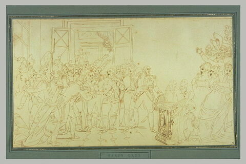 Le Départ de Louis XVIII des Tuileries, la nuit du 20 mars 1815, image 2/2