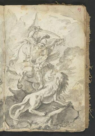 Scène mythologique