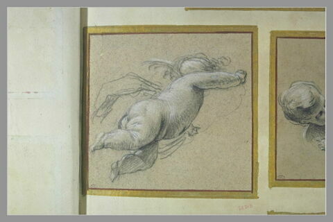 Putto volant vers la droite, image 2/2