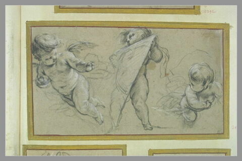 Etude de trois putti, image 2/2