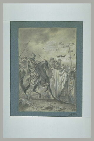 Saint Loup, évêque de Troyes arrêtant Attila