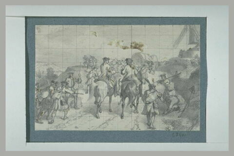 Convoi d'armée sous Louis XV, image 1/1