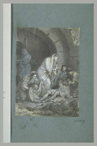 Femmes dans un cachot secourant des prisonniers, image 1/1