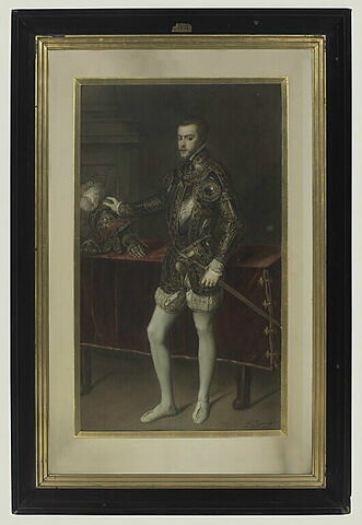 Portrait de Philippe II, roi d'Espagne