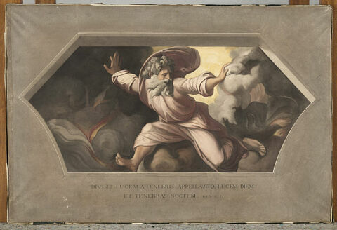 Dieu débrouillant le chaos , copie d'après Raphaël, image 1/1