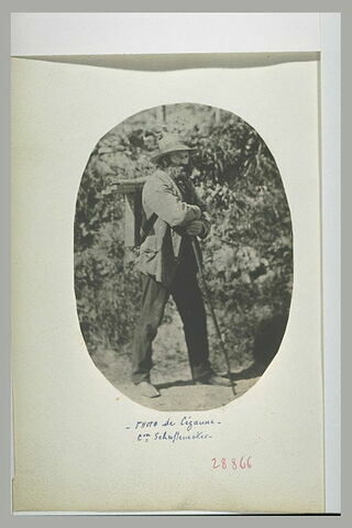 Un homme debout appuyé sur un bâton : Cézanne, image 2/2