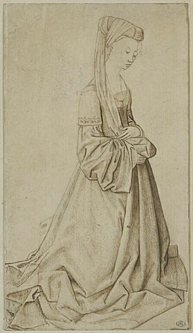 Femme agenouillée, image 1/1