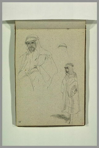 Deux portraits d'Arabes