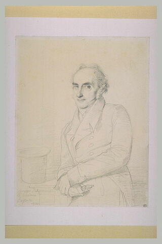 Portrait de M. Lepère, architecte