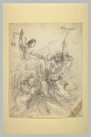Composition allégorique avec la Justice, image 1/1