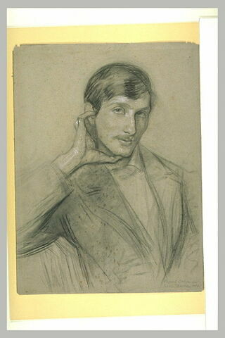 Portrait de Fernand Ochsé, à mi-corps