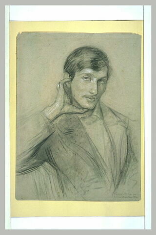 Portrait de Fernand Ochsé, à mi-corps, image 2/2