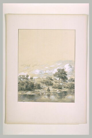Caravane dans un lieu plein de sources et verdoyant, image 1/2