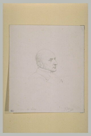 Portrait de l'architecte Louis-Hippolyte Lebas