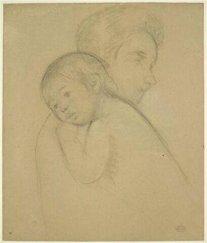 Portrait d'Alexander J. Cassatt, bébé