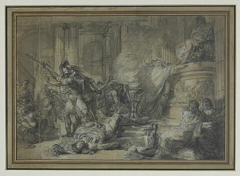 La mort de Pyrrhus, image 1/1