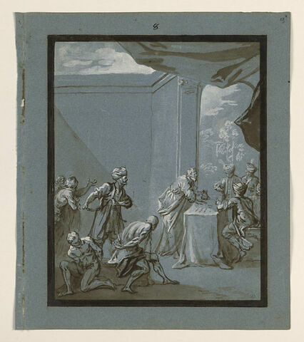 Saint Jean de Matha rachetant des captifs aux Maures