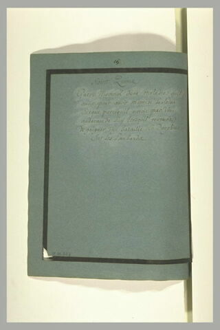 Annotation manuscrite : 'saint Quiniz'...', image 2/2